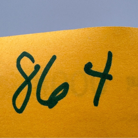 J.Crew Yellow Enamel Wide Bangle Bracelet 7.5” Wrist - Picture 5 of 5